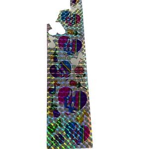 Lisa Frank Vintage Pointe Ballet Dance Shoes Prism Sticker Sheet USED READ Music